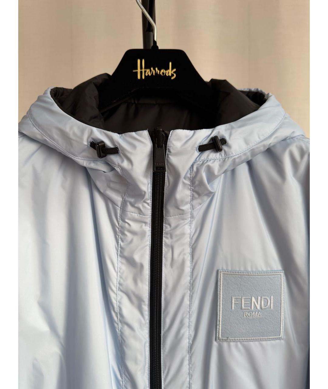 FENDI Голубая куртка, фото 5
