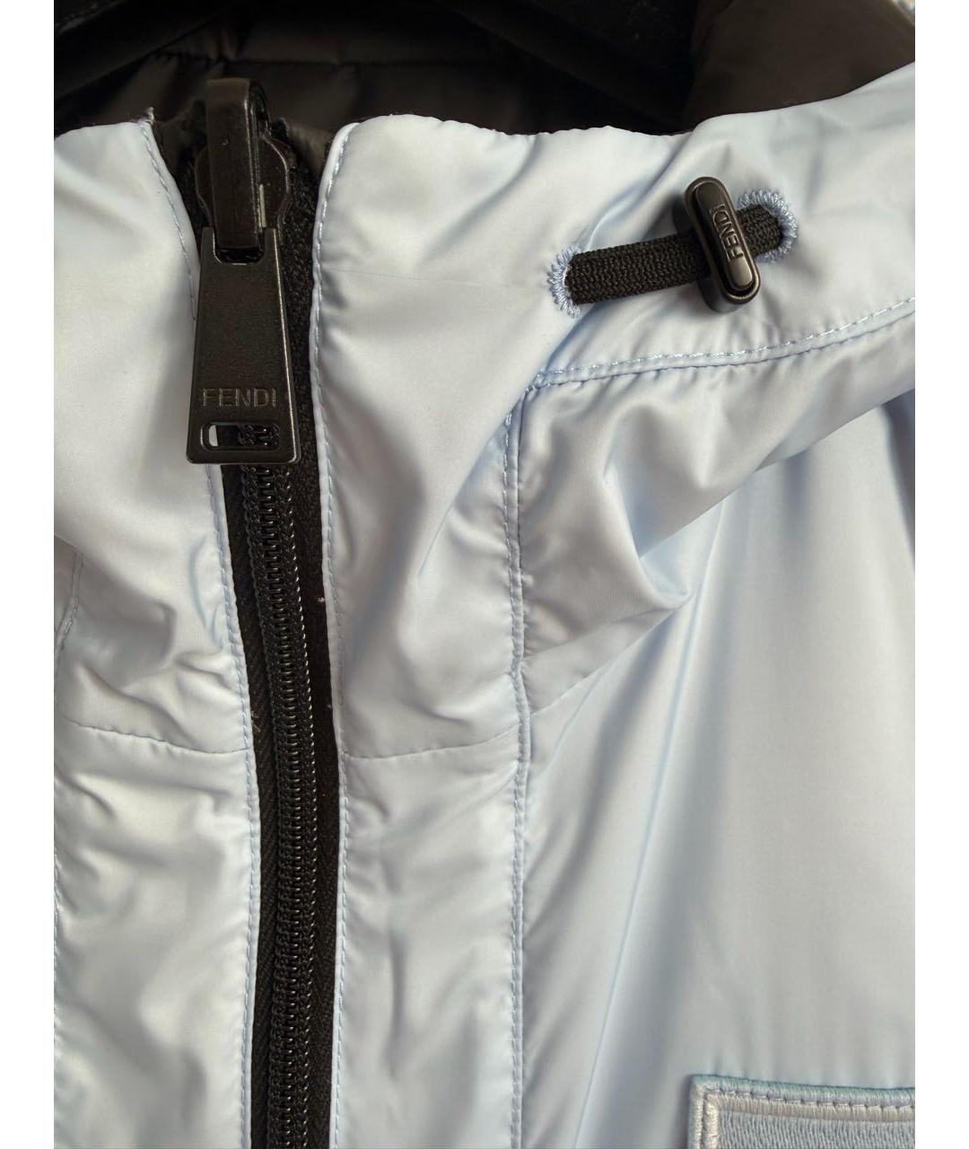FENDI Голубая куртка, фото 4