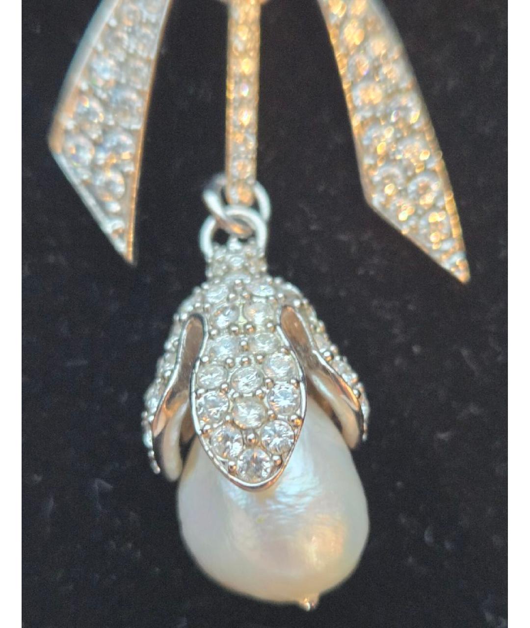 BALENCIAGA Белая металлическая булавка / брошь, фото 5