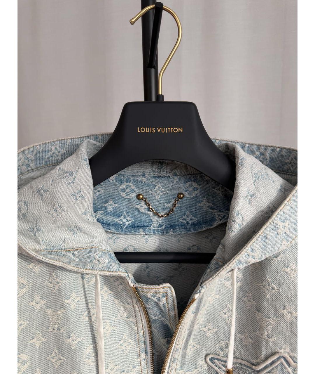 LOUIS VUITTON Голубая деним куртка, фото 3