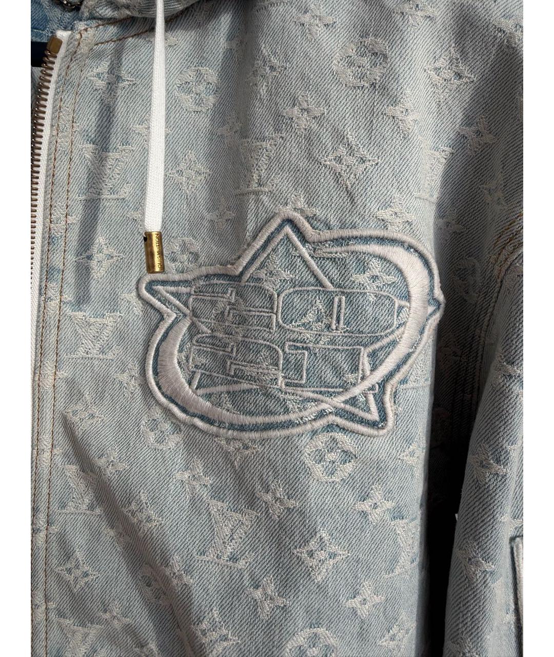 LOUIS VUITTON Голубая деним куртка, фото 6