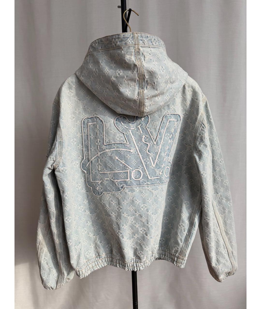 LOUIS VUITTON Голубая деним куртка, фото 2