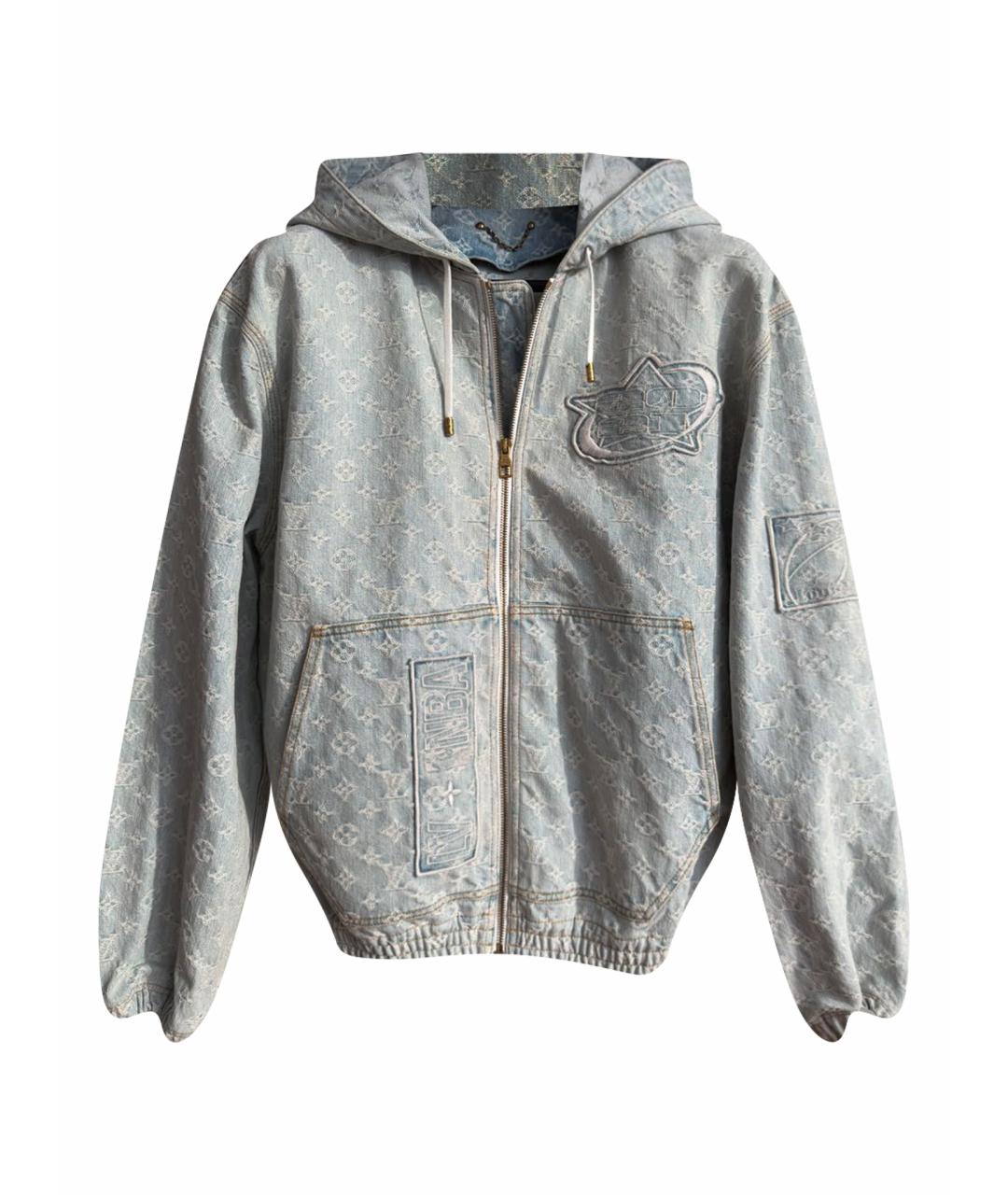 LOUIS VUITTON Голубая деним куртка, фото 1