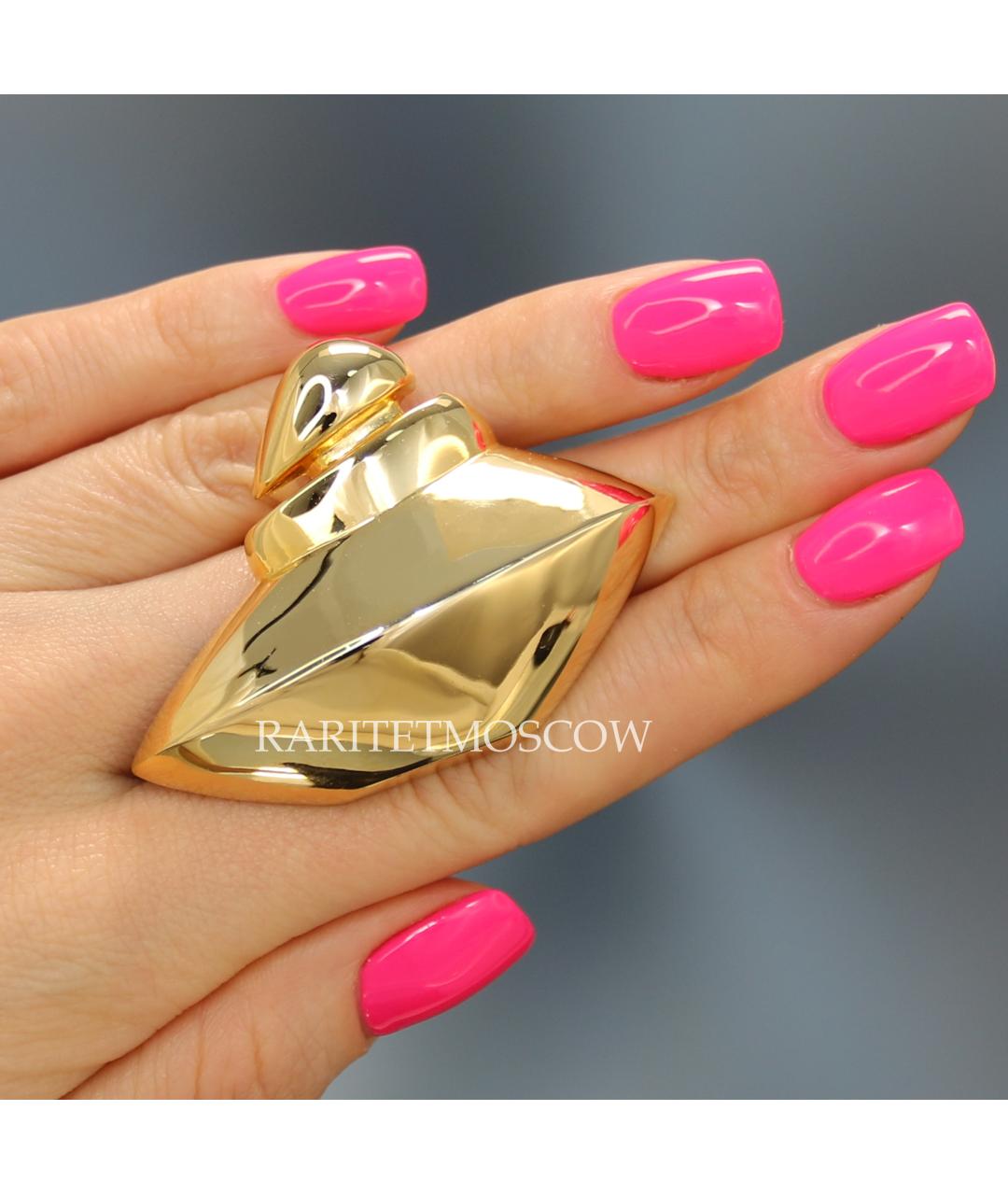 OSCAR DE LA RENTA Золотая позолоченная булавка / брошь, фото 7