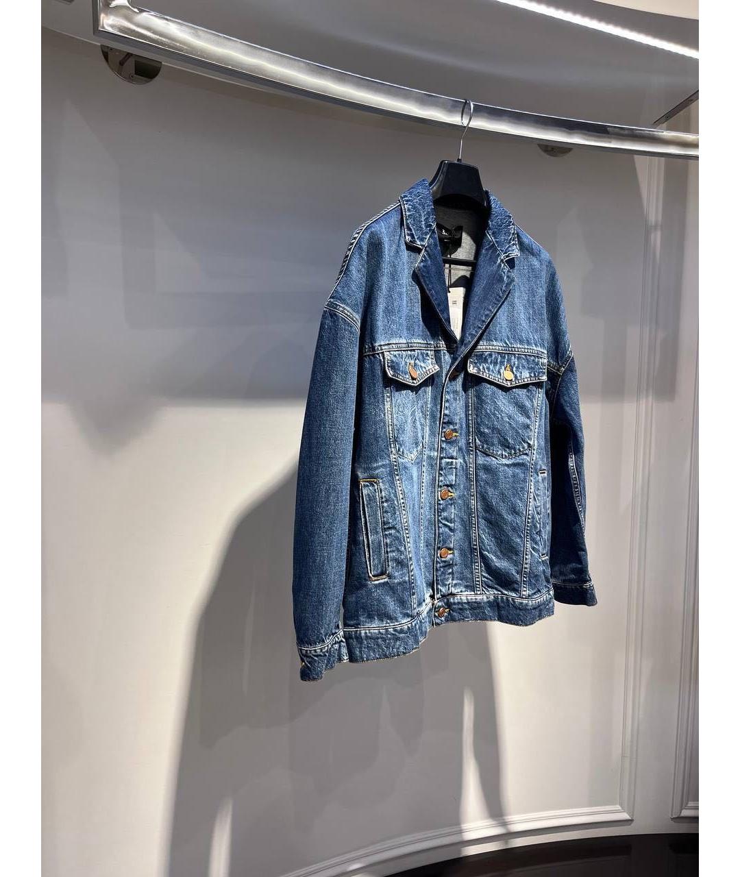 3X1 Синяя хлопковая куртка, фото 3