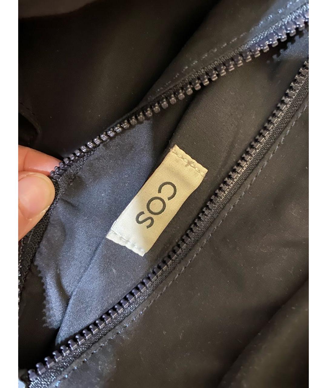 COS Черная сумка тоут, фото 2