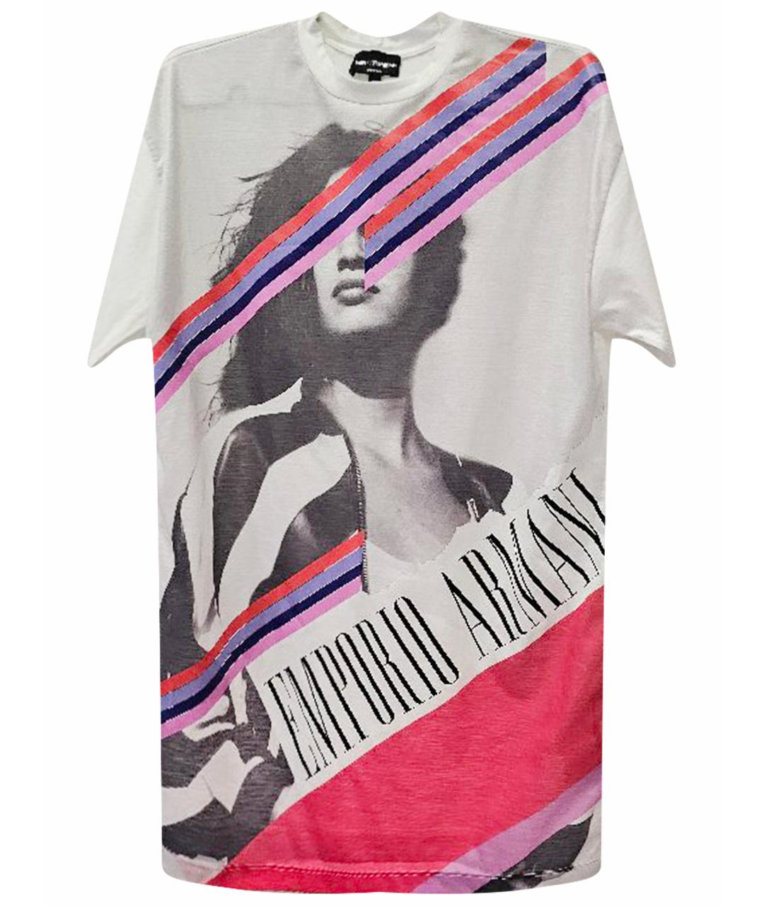 EMPORIO ARMANI Мульти хлопковая футболка, фото 1