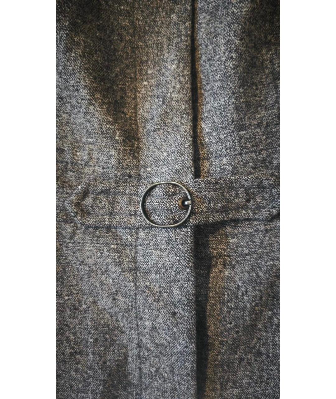 ESCADA Серый шерстяной жакет/пиджак, фото 5