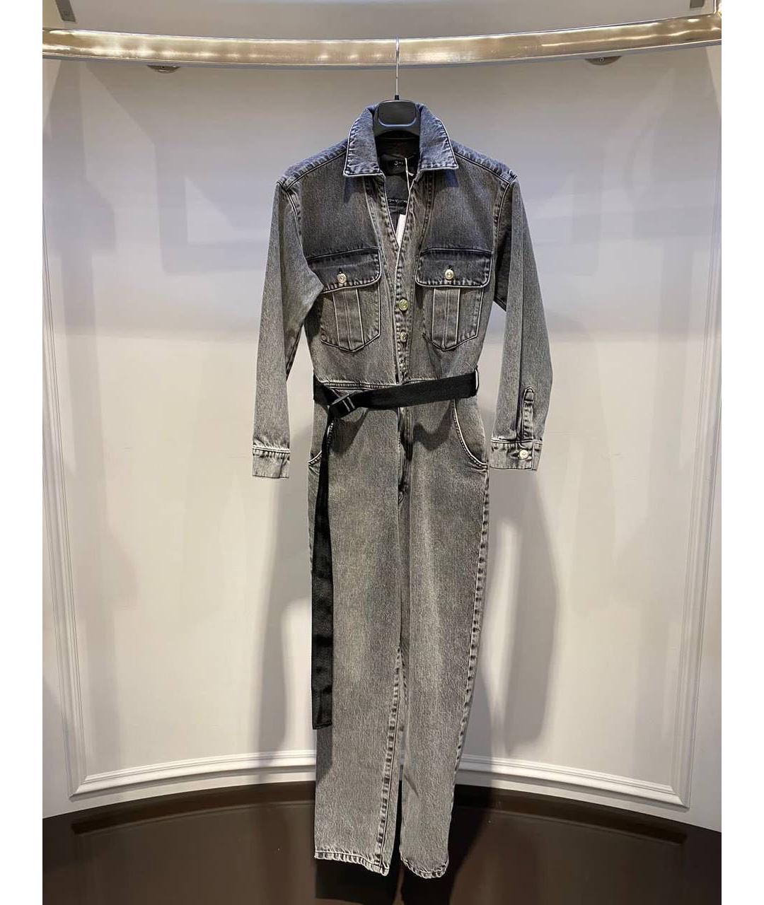 3X1 Серый хлопковый комбинезон, фото 2