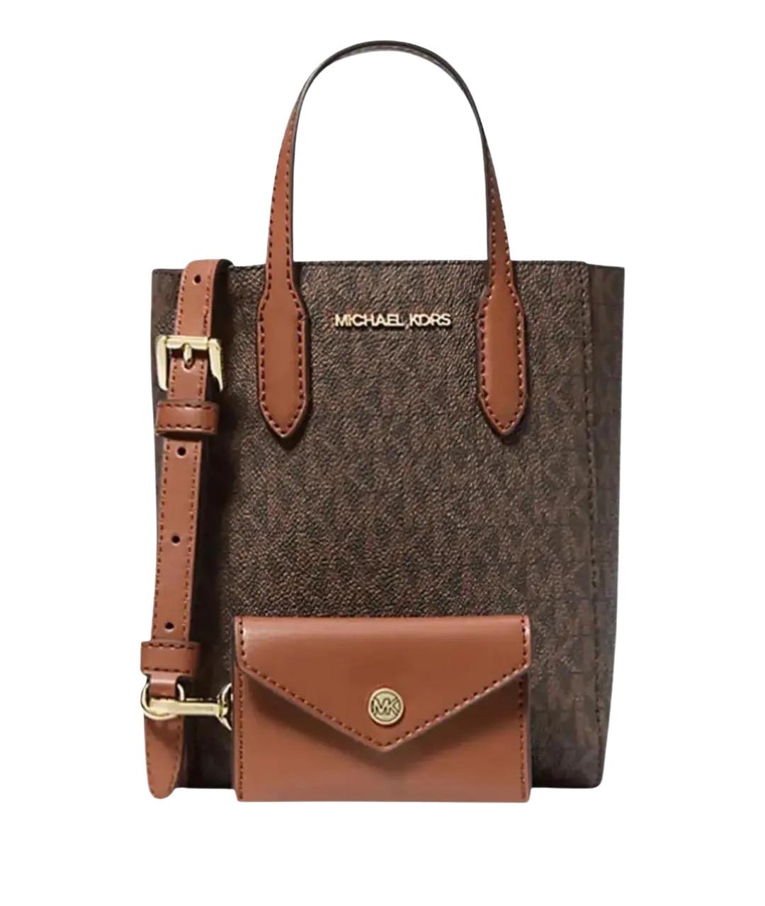 MICHAEL KORS Коричневая сумка на плечо, фото 1