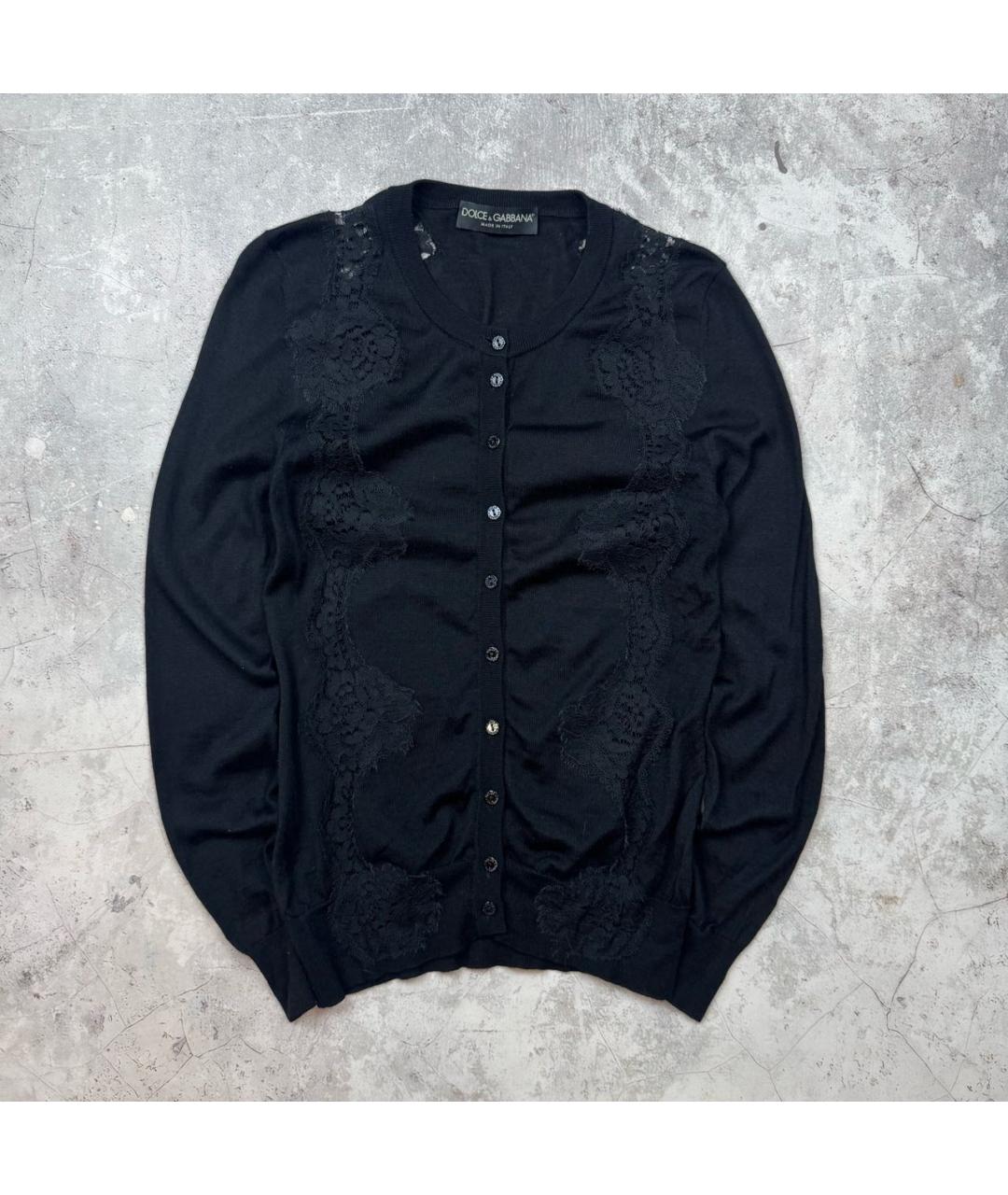 DOLCE&GABBANA Черный кардиган, фото 2