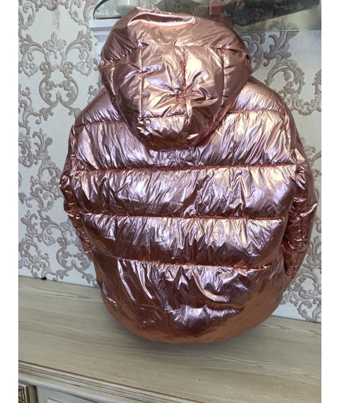 PINKO Розовая полиэстеровая куртка, фото 2