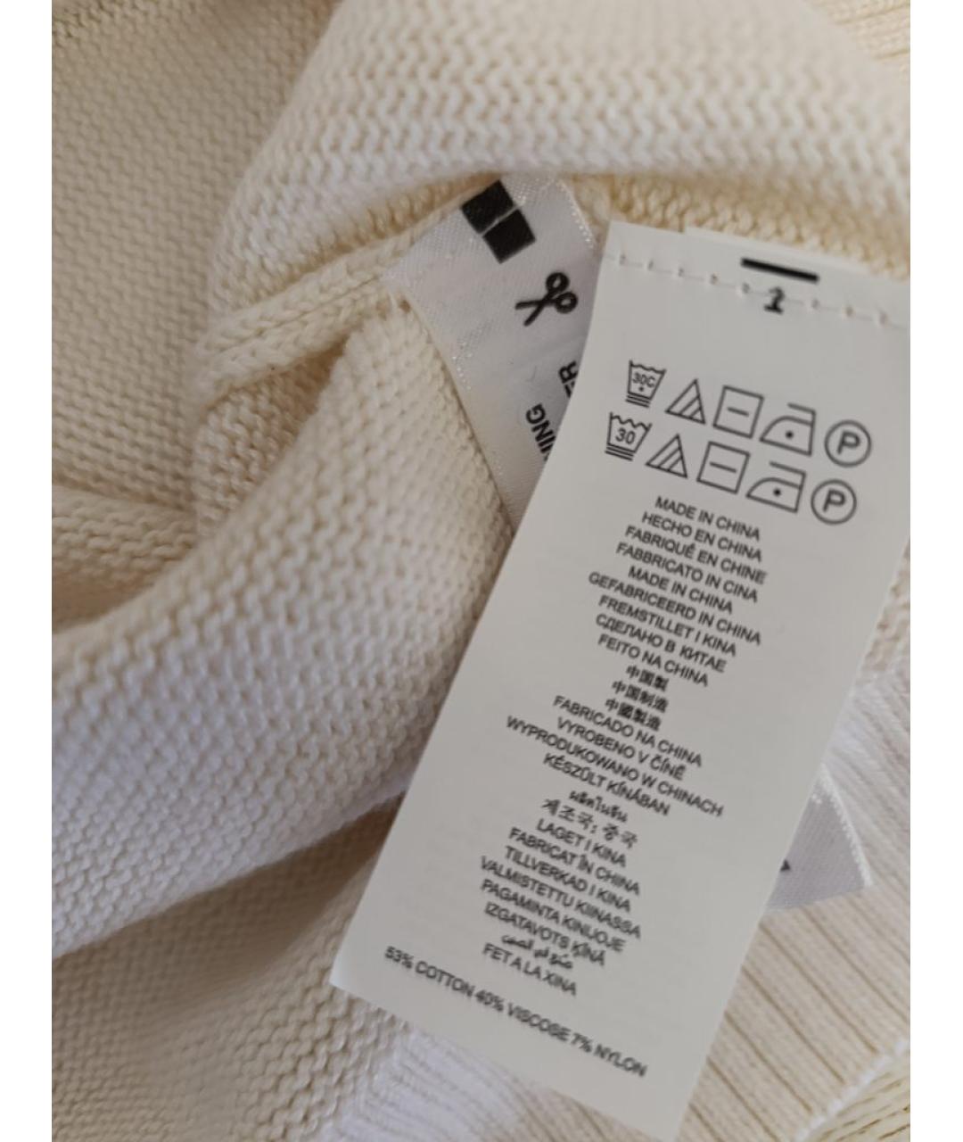 MICHAEL KORS Бежевый хлопковый кардиган, фото 4