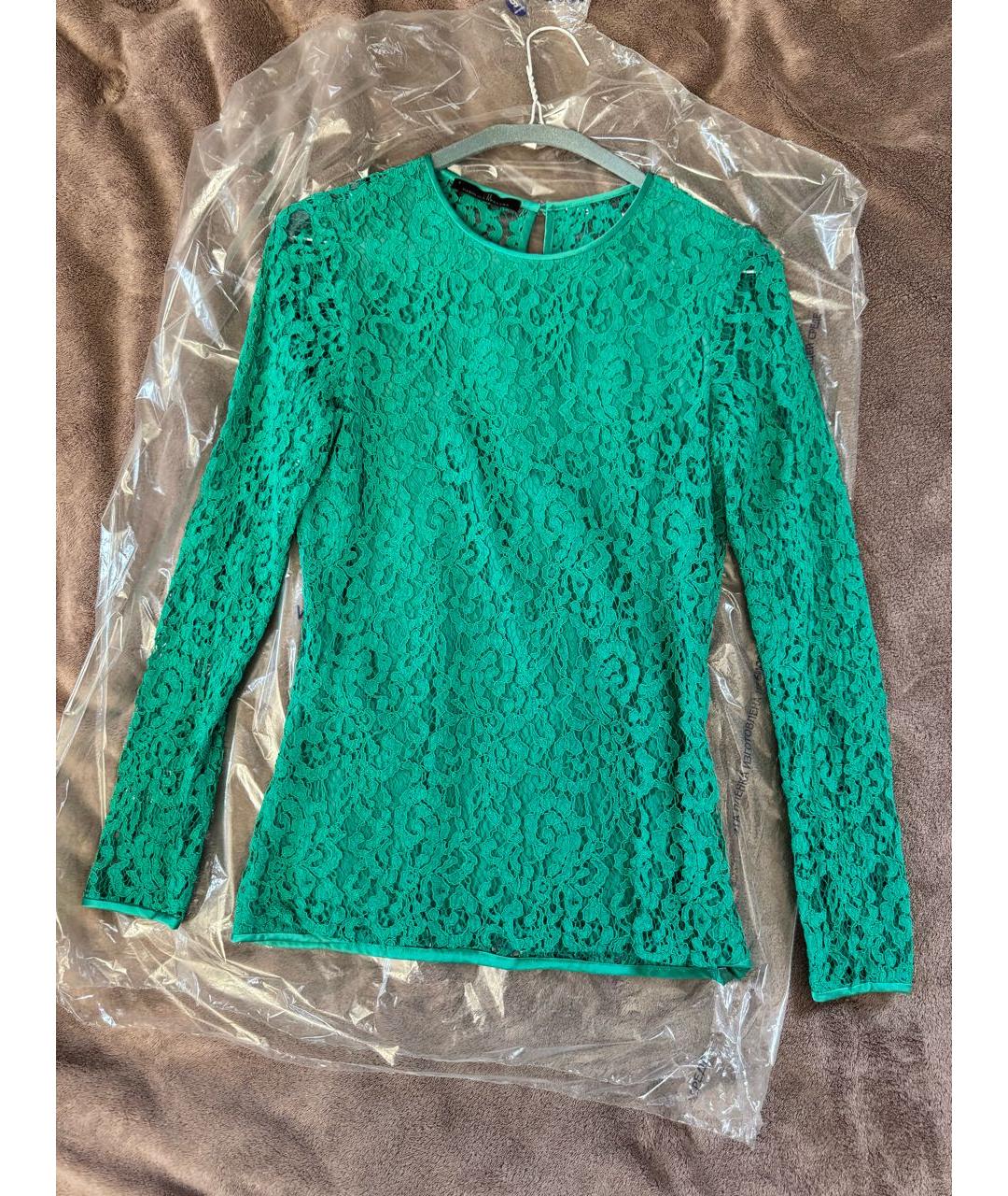 CAROLINA HERRERA Зеленая вискозная блузы, фото 7