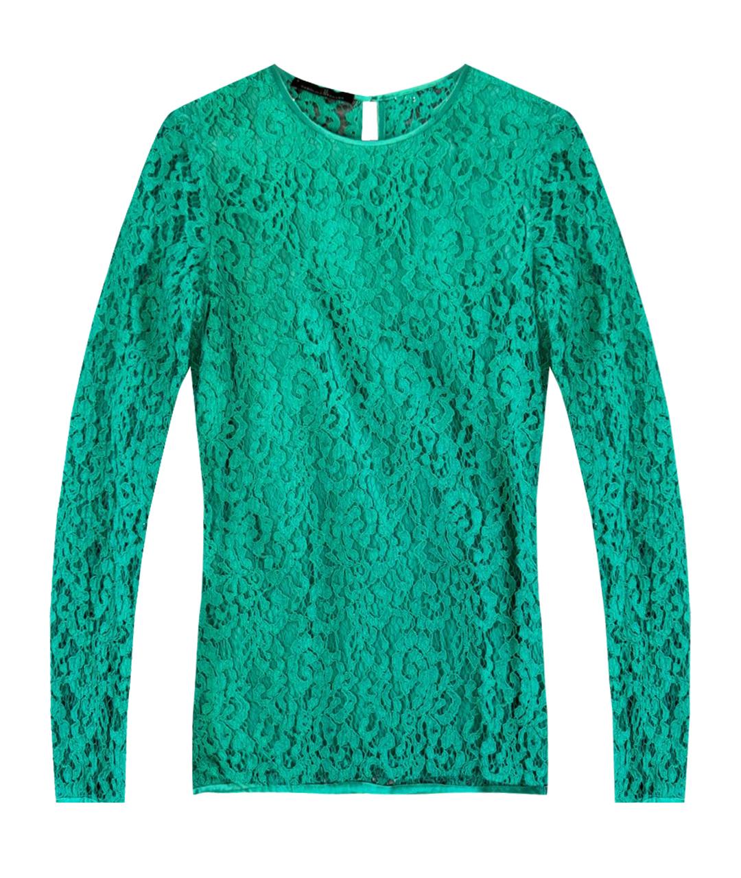 CAROLINA HERRERA Зеленая вискозная блузы, фото 1