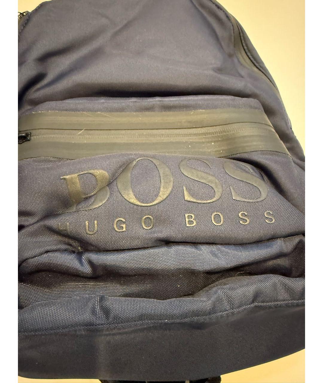 HUGO BOSS Темно-синий рюкзак, фото 2