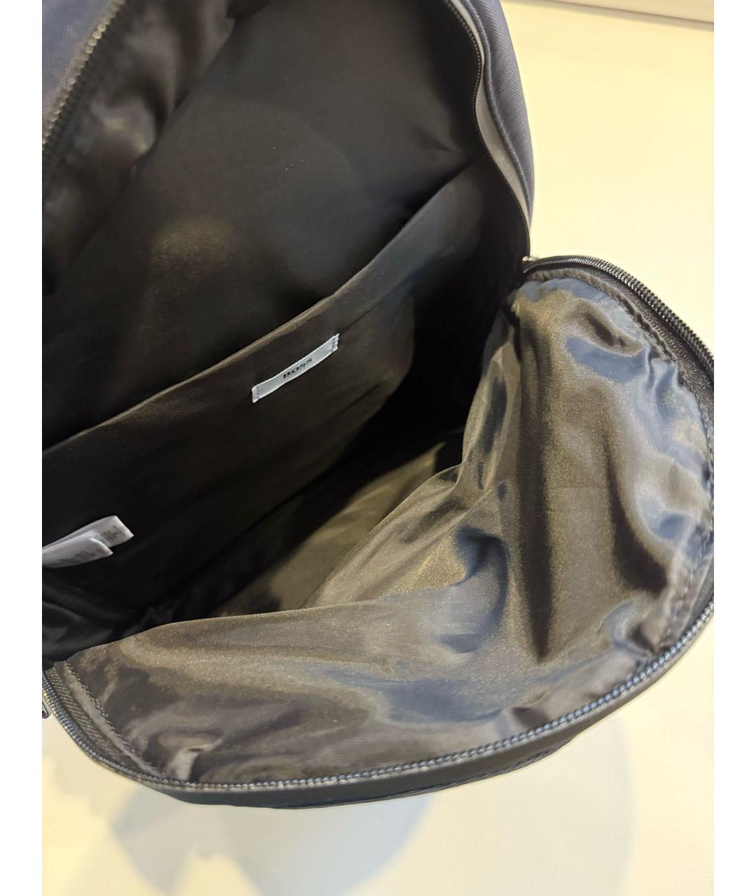 HUGO BOSS Темно-синий рюкзак, фото 4