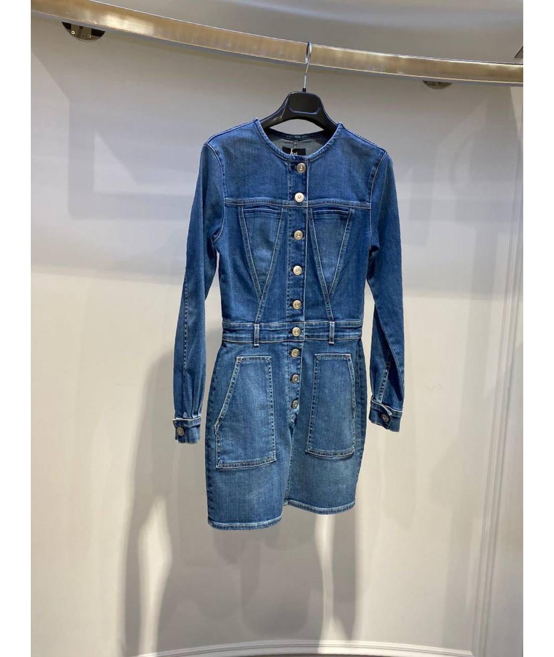 3X1 Синее повседневное платье, фото 3