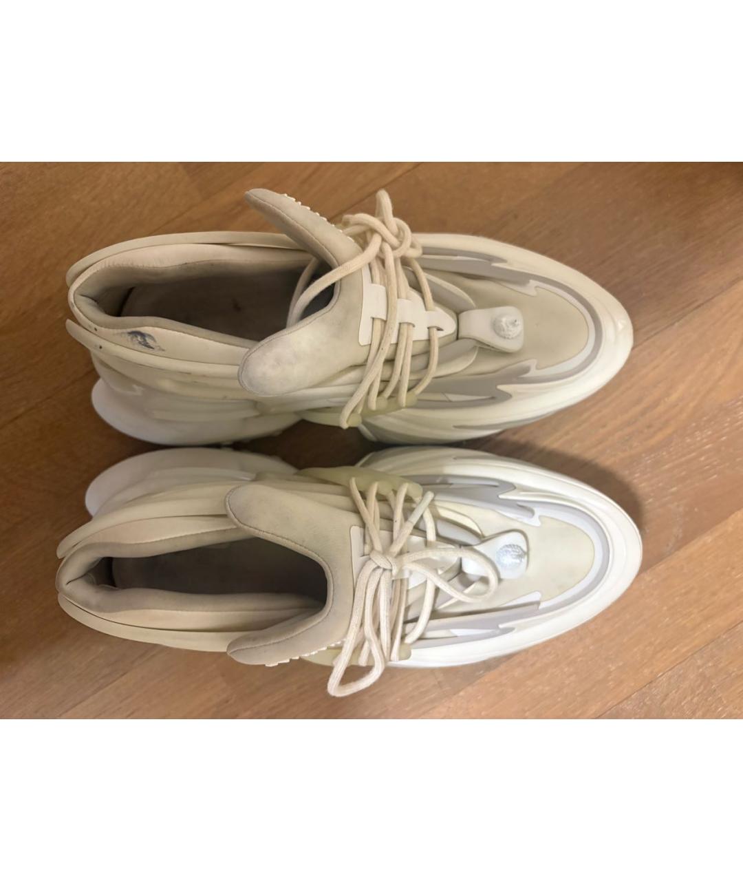 BALMAIN Серые резиновые кроссовки, фото 3