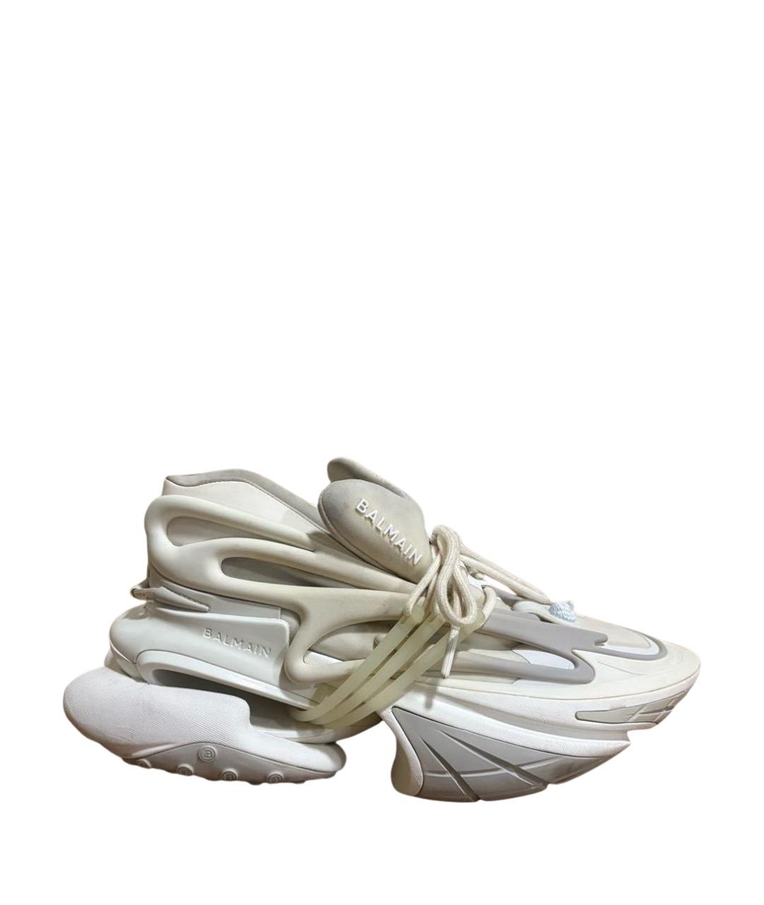 BALMAIN Серые резиновые кроссовки, фото 1