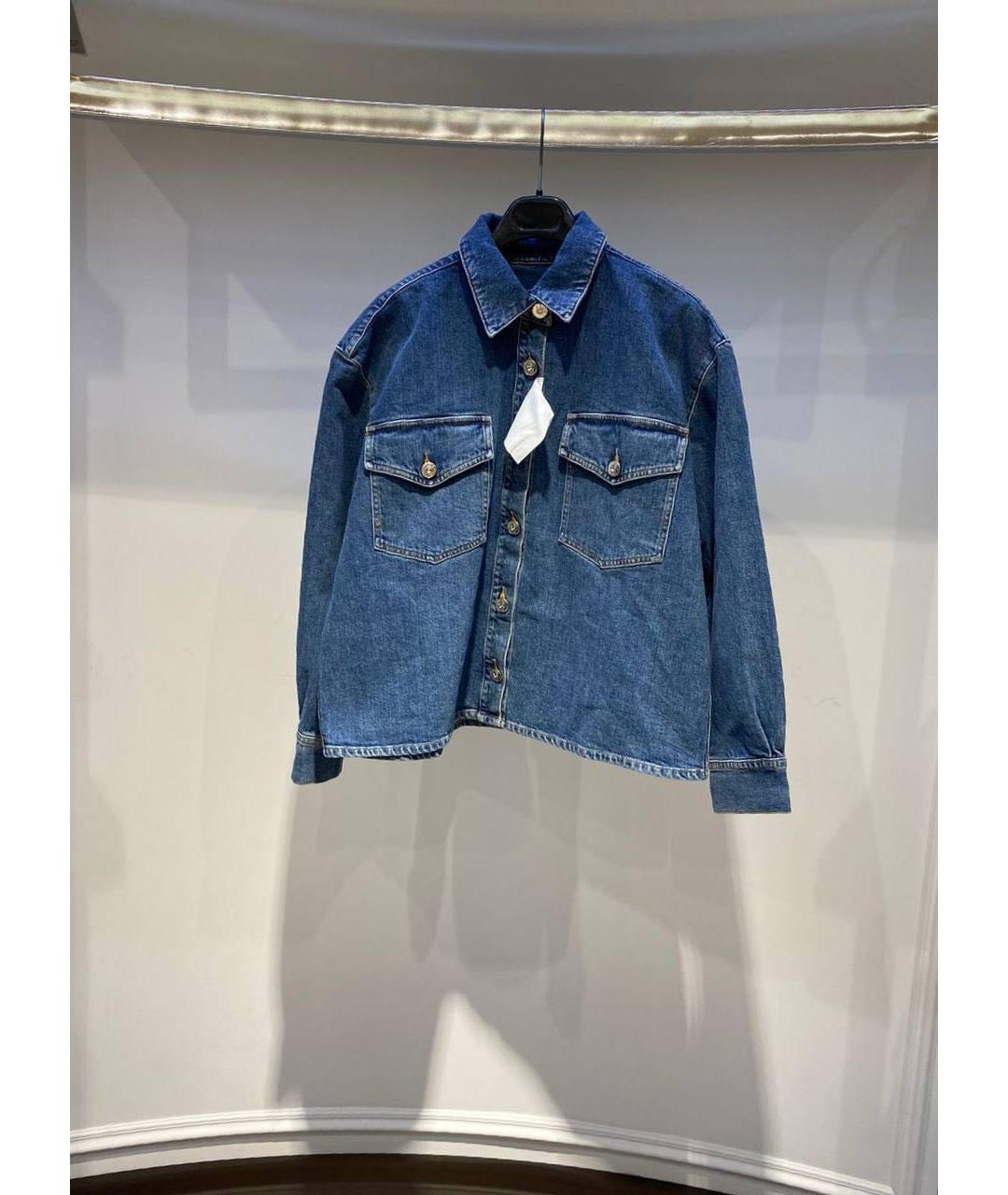 3X1 Синяя хлопковая куртка, фото 4