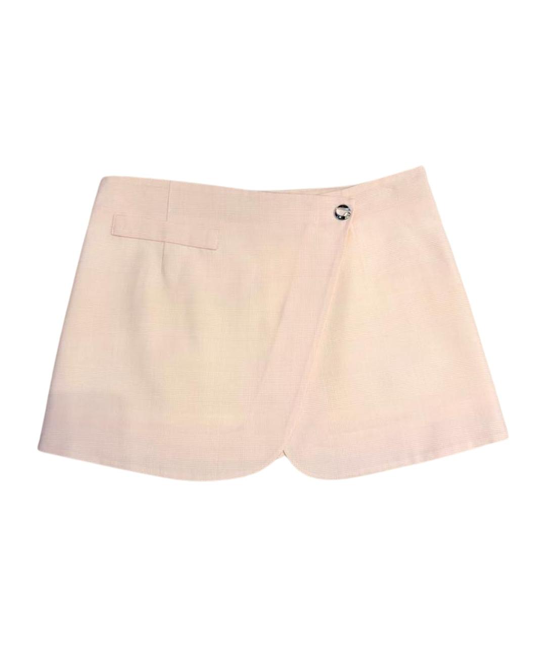 COPERNI Розовая шерстяная юбка мини, фото 1