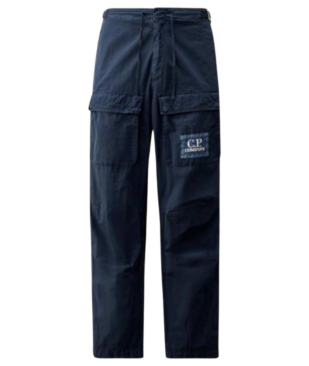 CP COMPANY Темно-синие повседневные брюки, фото 1