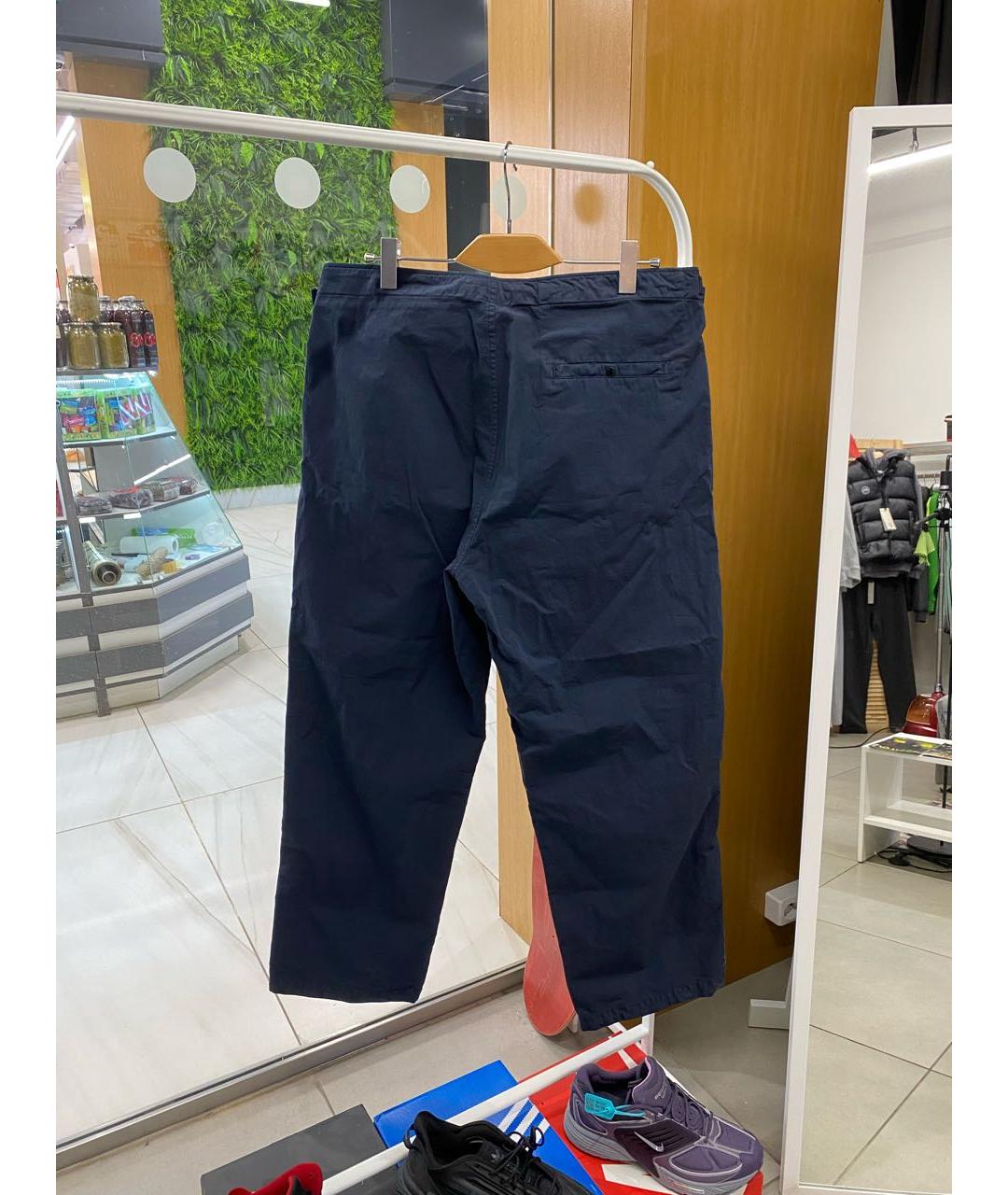 CP COMPANY Темно-синие повседневные брюки, фото 3