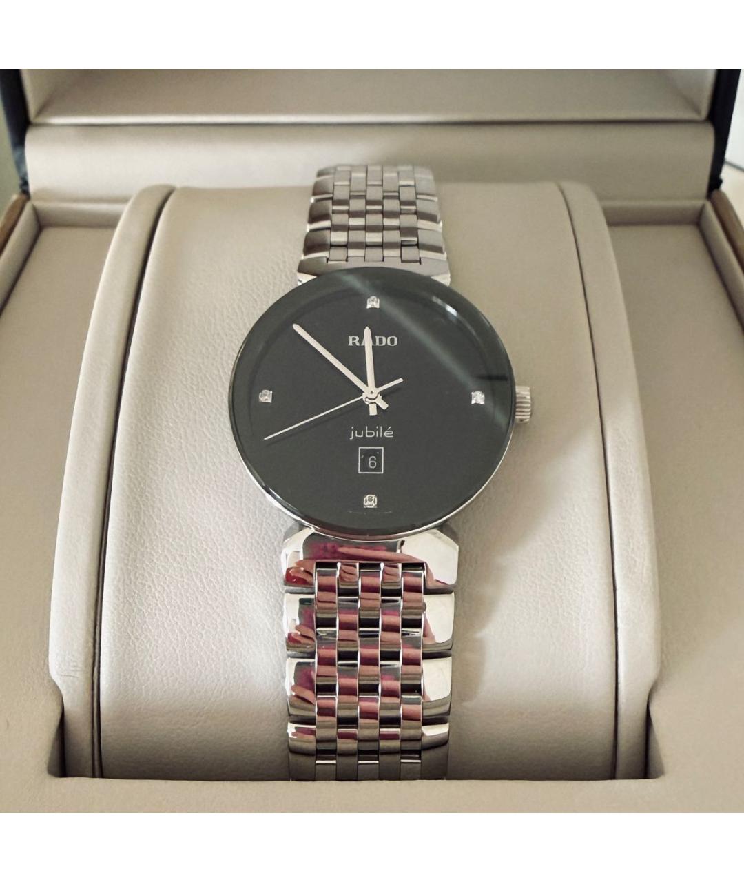 RADO Серебряные с серебряным покрытием часы, фото 6