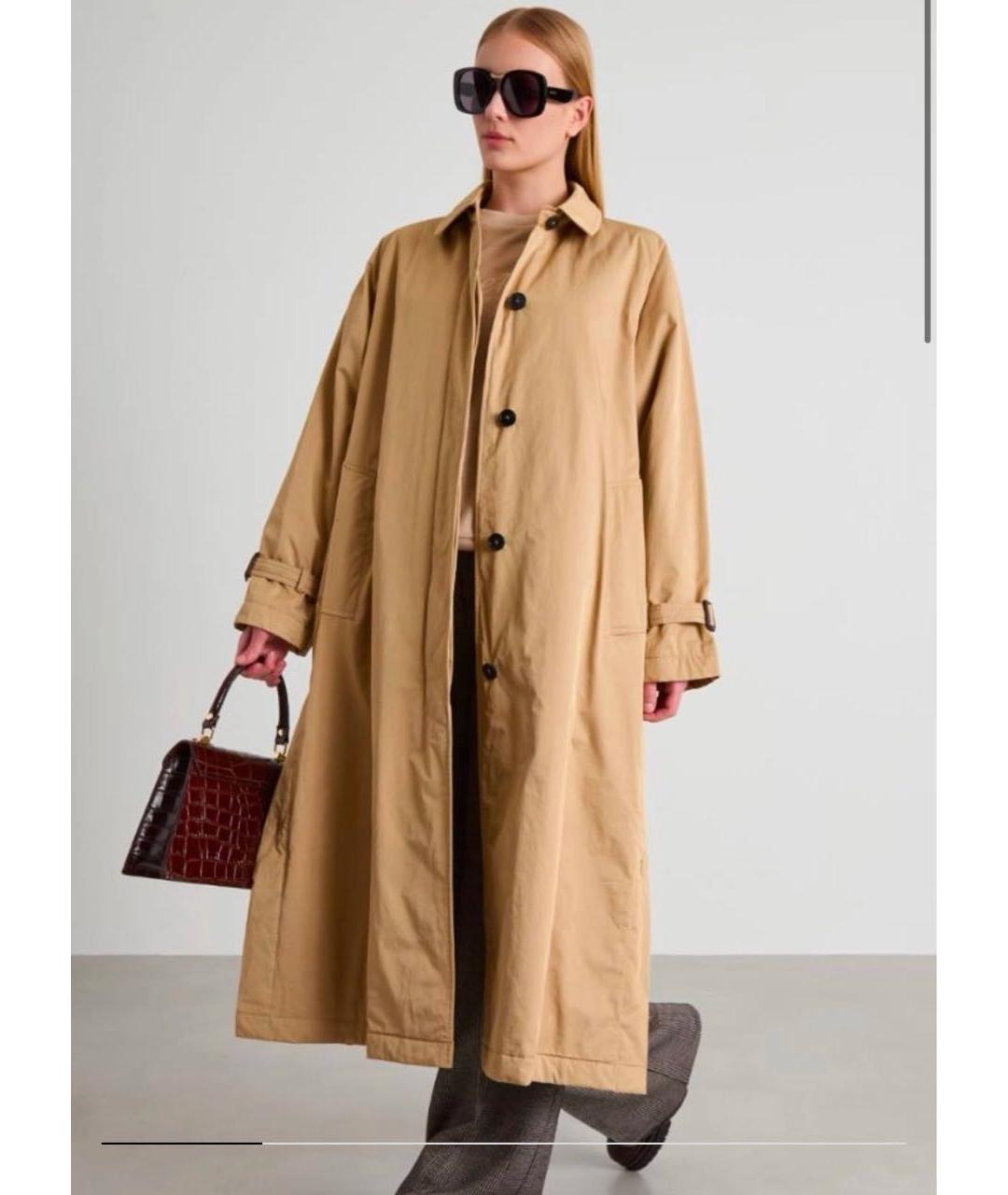 WEEKEND MAX MARA Бежевое пальто, фото 3