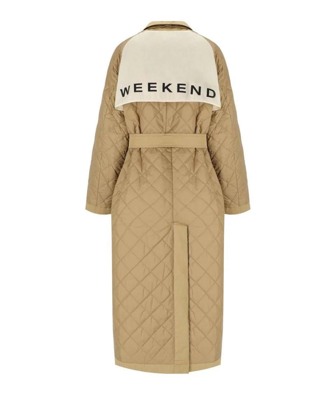 WEEKEND MAX MARA Бежевое пальто, фото 8