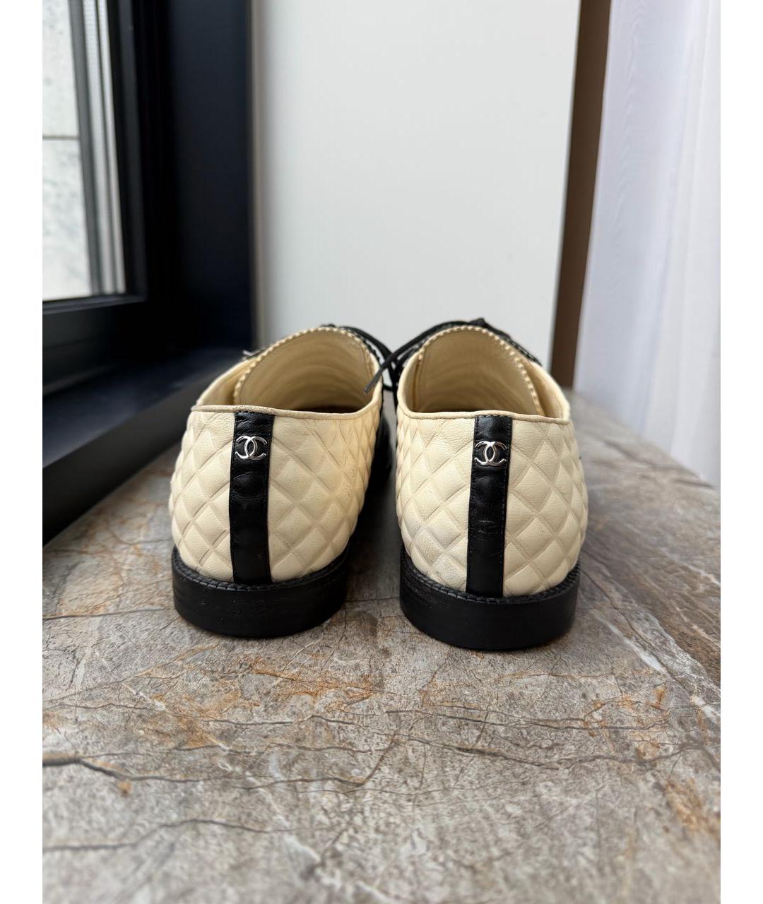 CHANEL Мульти кожаные ботинки, фото 4