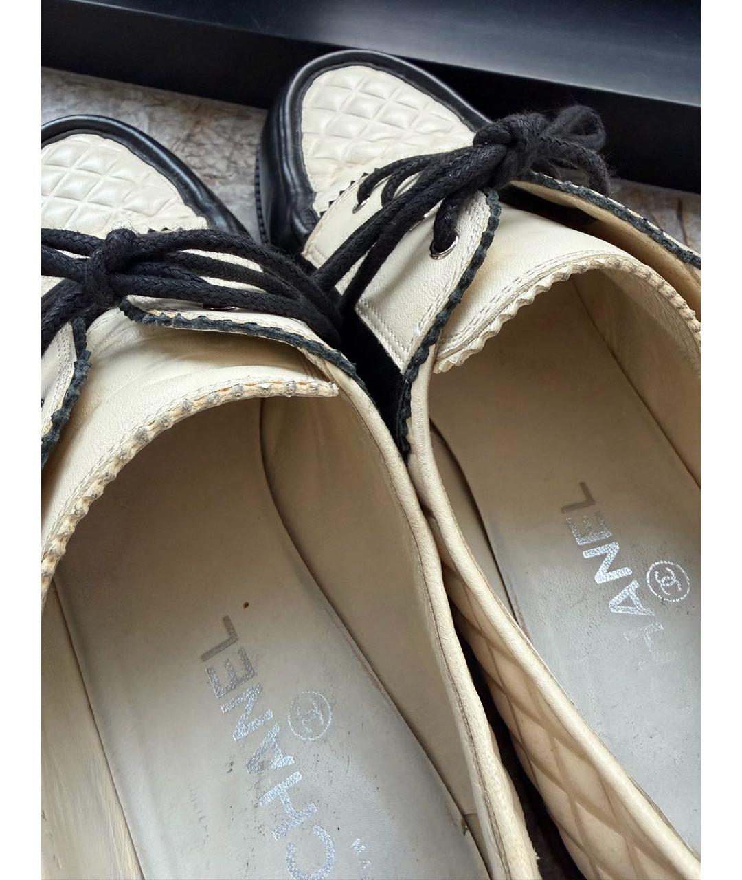 CHANEL Мульти кожаные ботинки, фото 8