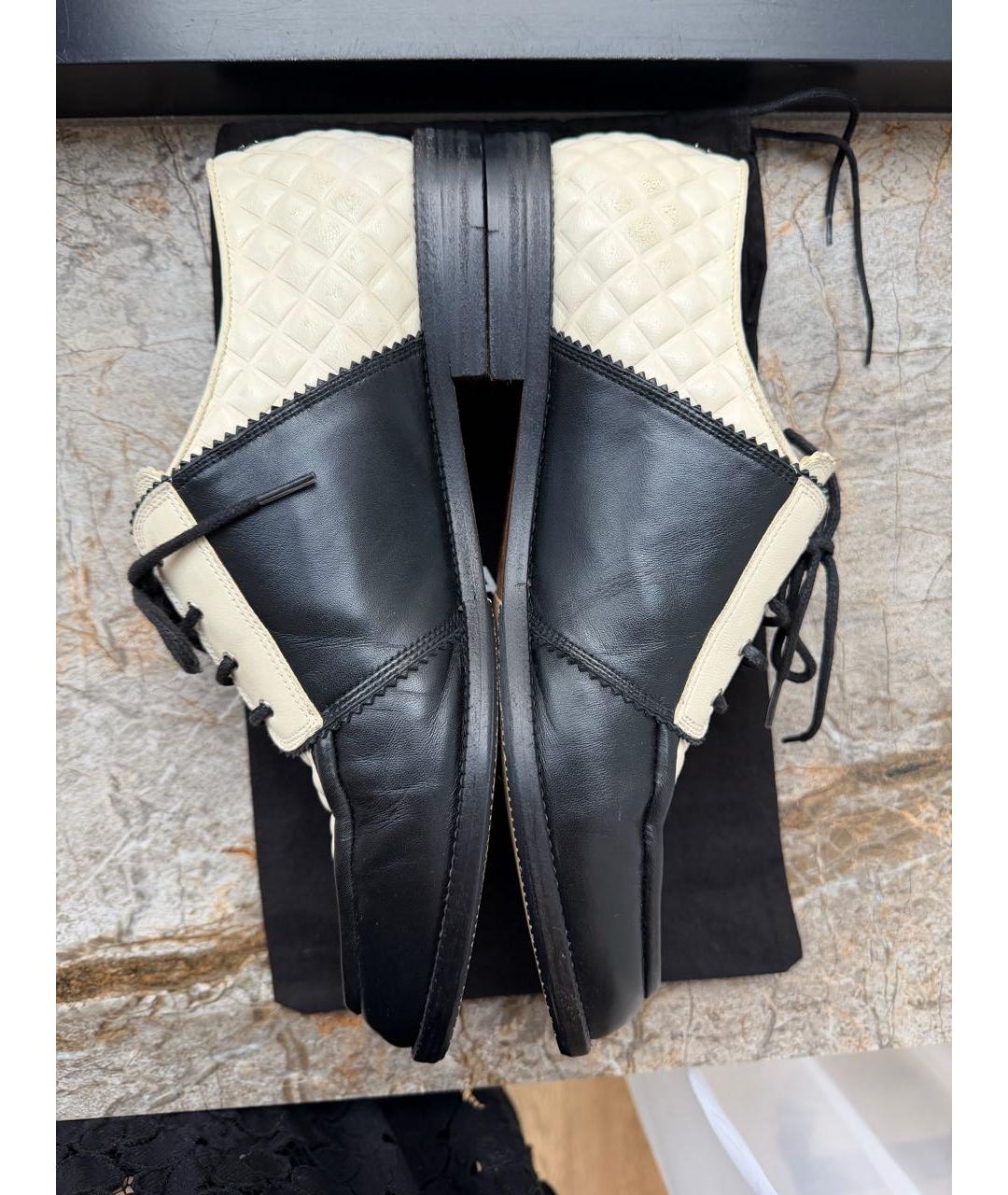 CHANEL Мульти кожаные ботинки, фото 6