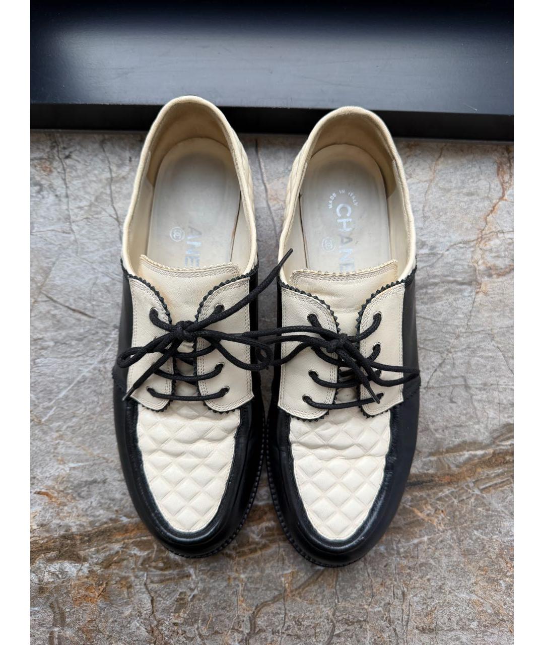 CHANEL Мульти кожаные ботинки, фото 3