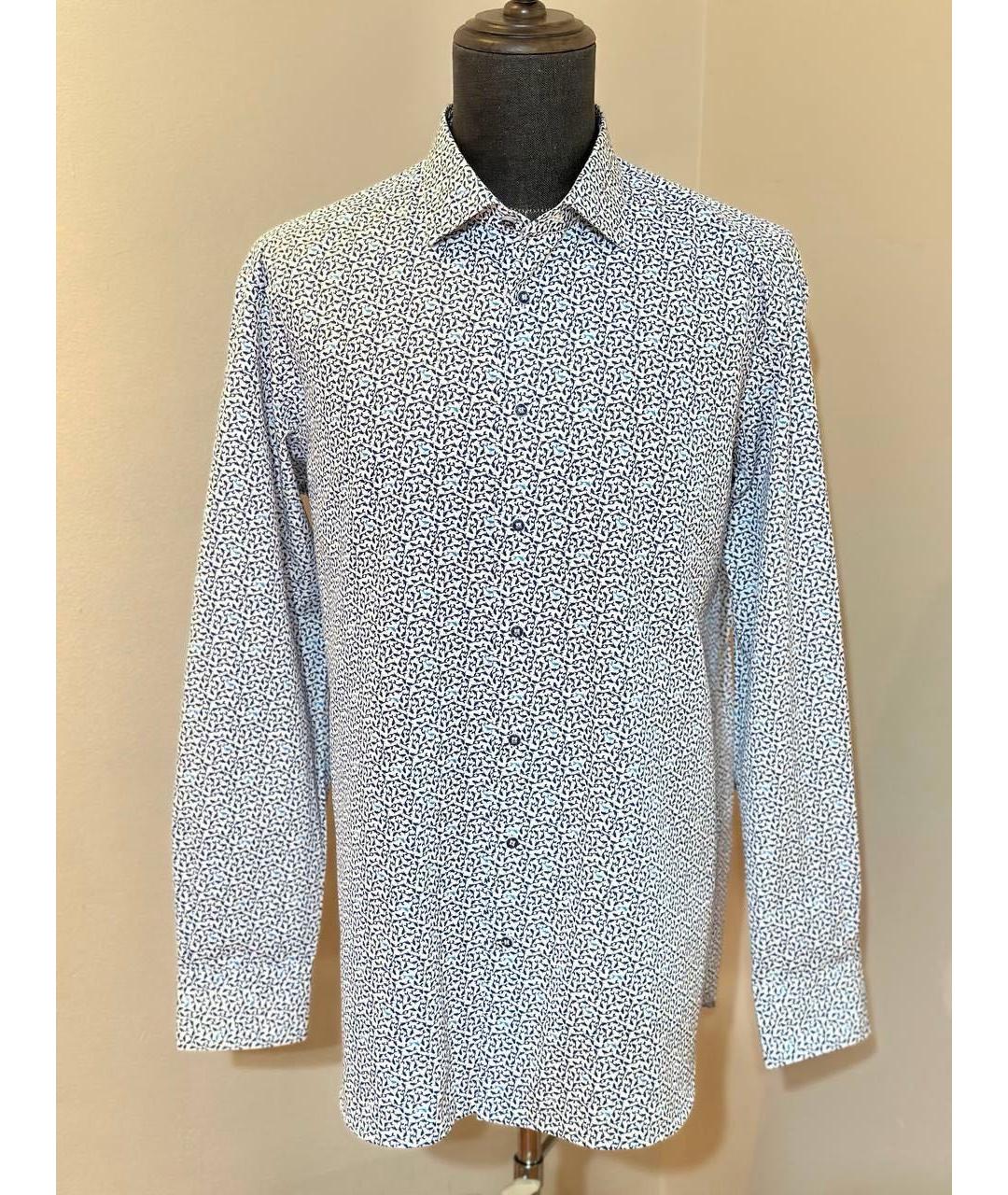 ZILLI Мульти хлопковая классическая рубашка, фото 3