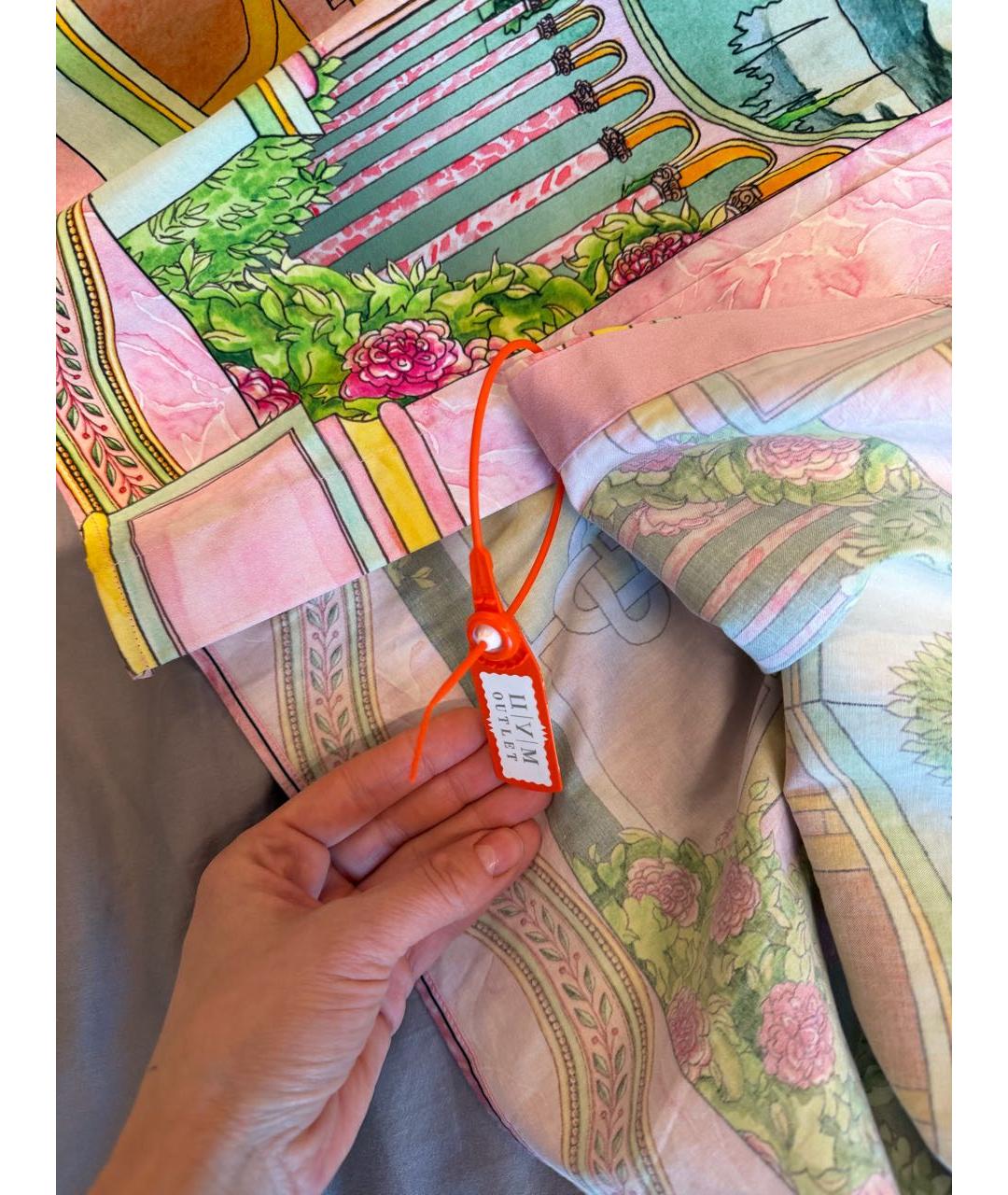 CASABLANCA Коралловая хлопковая рубашка, фото 8