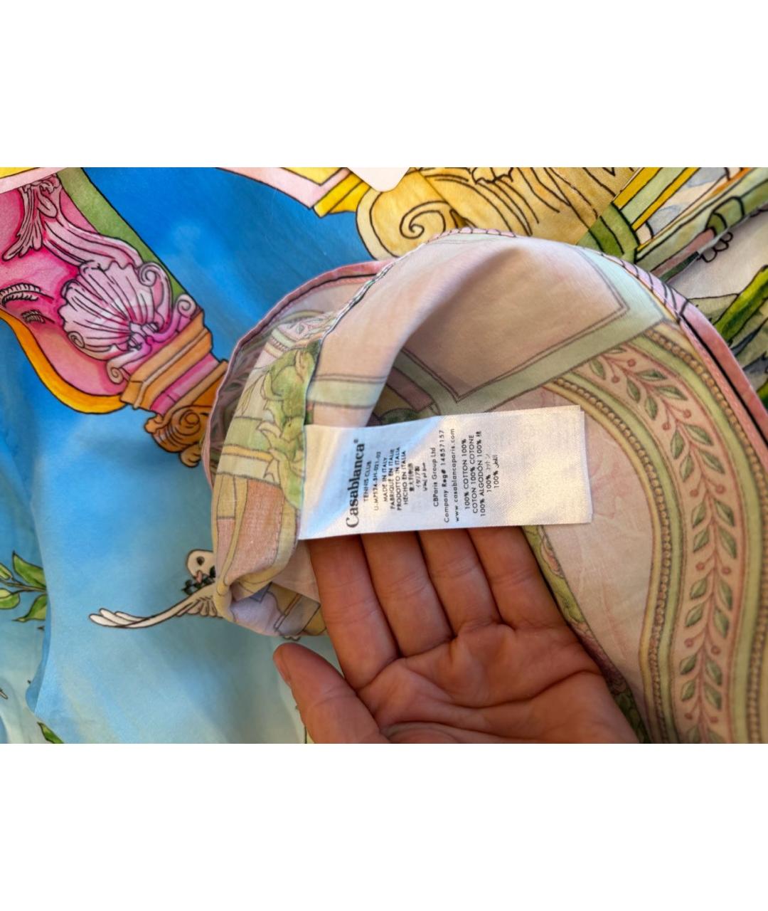 CASABLANCA Коралловая хлопковая рубашка, фото 6