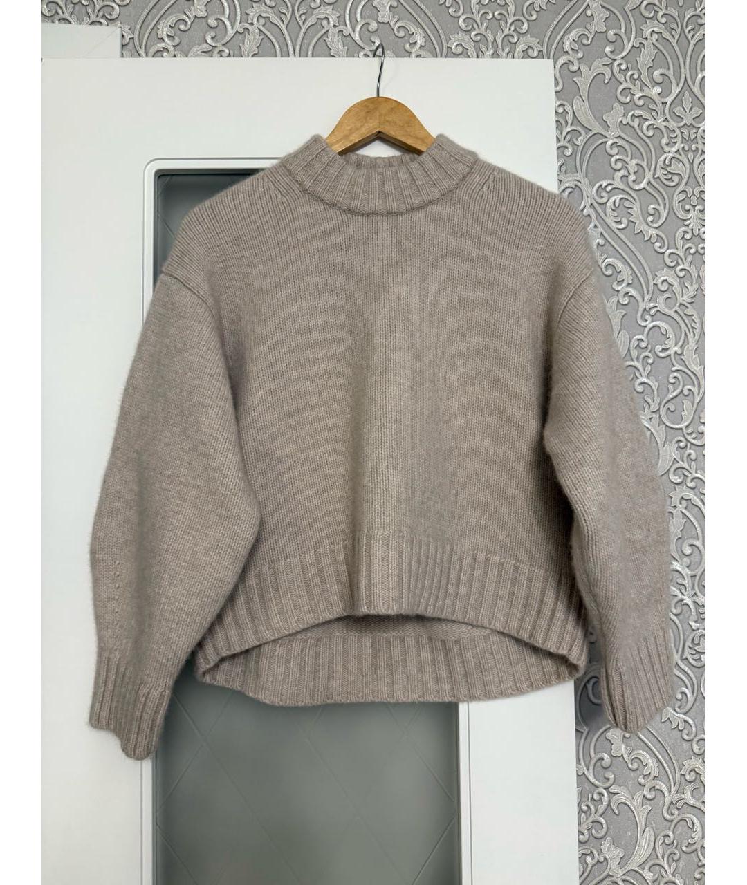 COS Бежевый кашемировый джемпер / свитер, фото 6