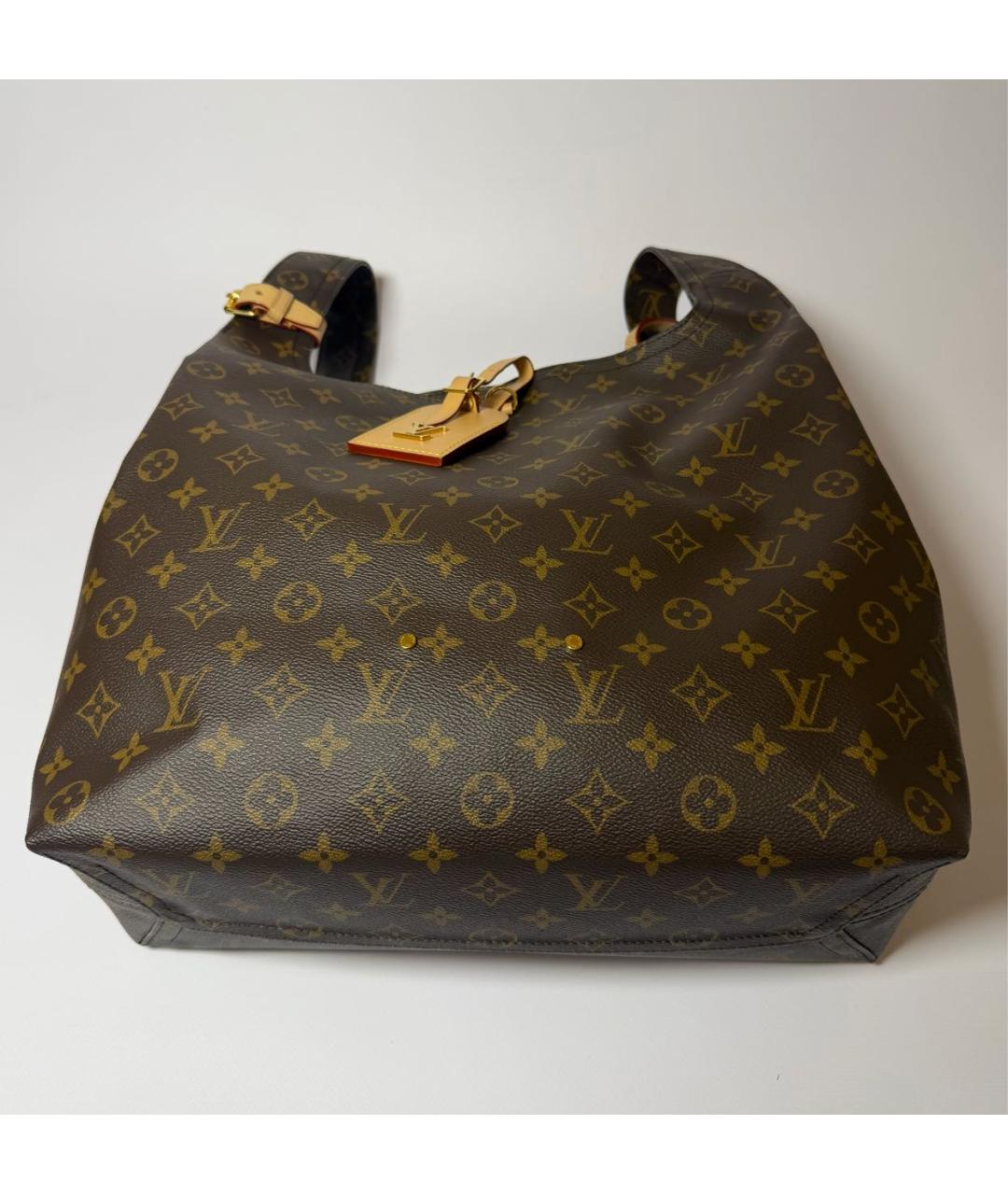 LOUIS VUITTON Коричневая сумка тоут, фото 5