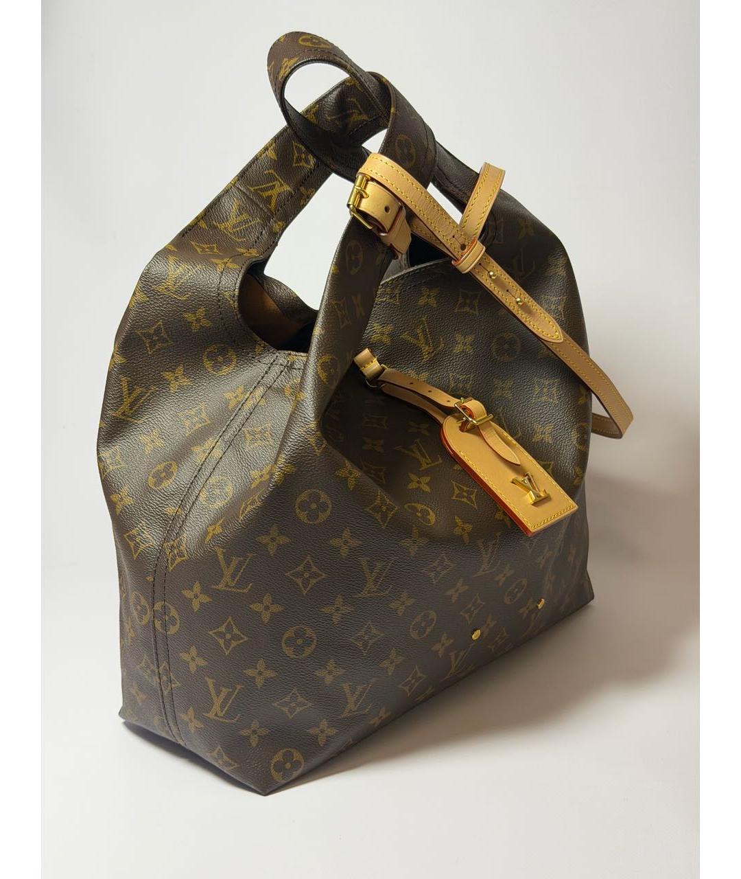 LOUIS VUITTON Коричневая сумка тоут, фото 2