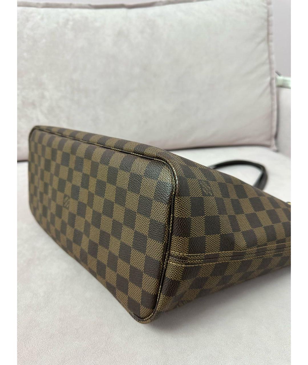 LOUIS VUITTON Коричневая сумка тоут, фото 3