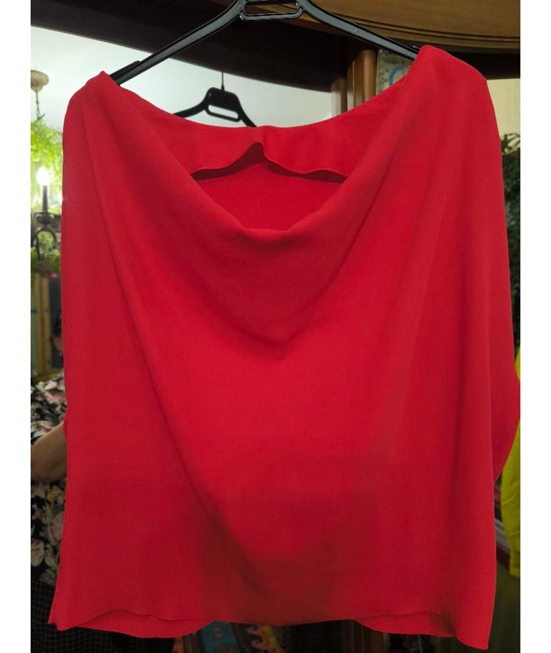 COS Красная полиэстеровая блузы, фото 2