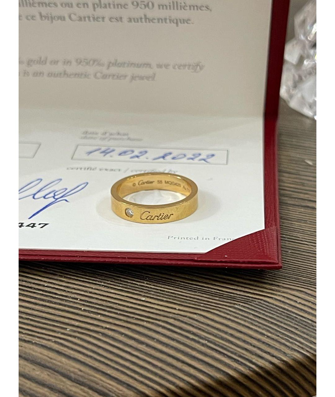 CARTIER Золотое кольцо из розового золота, фото 5