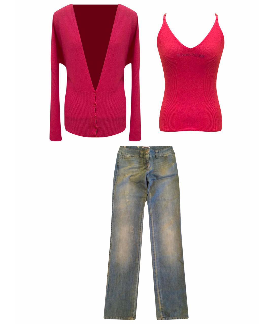 BLUGIRL Розовый костюм с брюками, фото 1