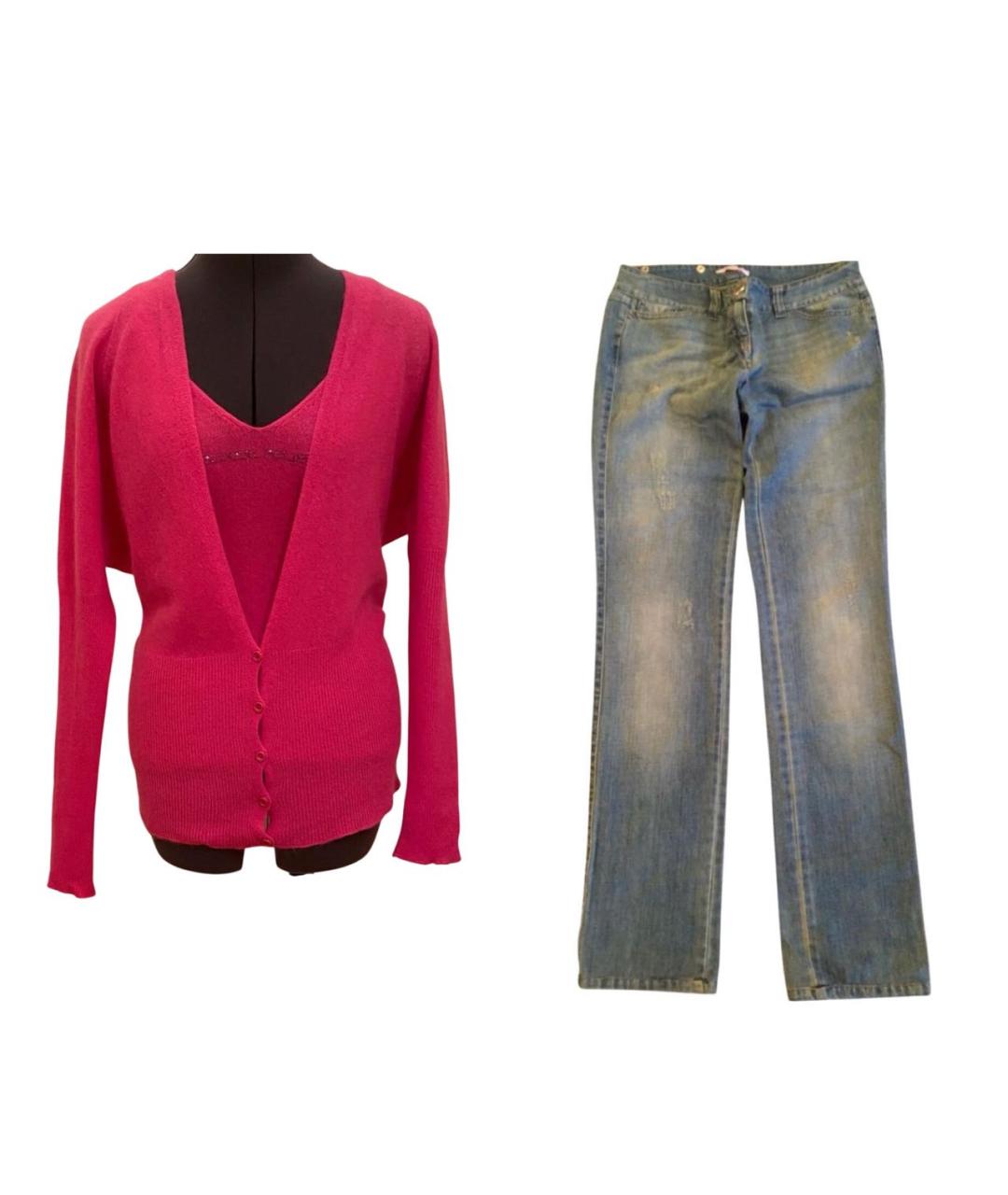 BLUGIRL Розовый костюм с брюками, фото 3