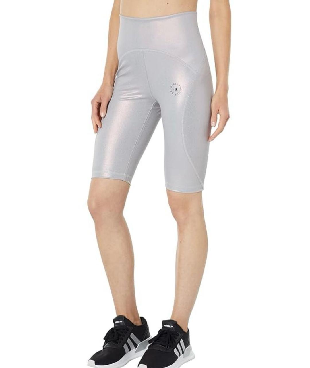 ADIDAS BY STELLA MCCARTNEY Мульти полиэстеровые спортивные брюки и шорты, фото 3