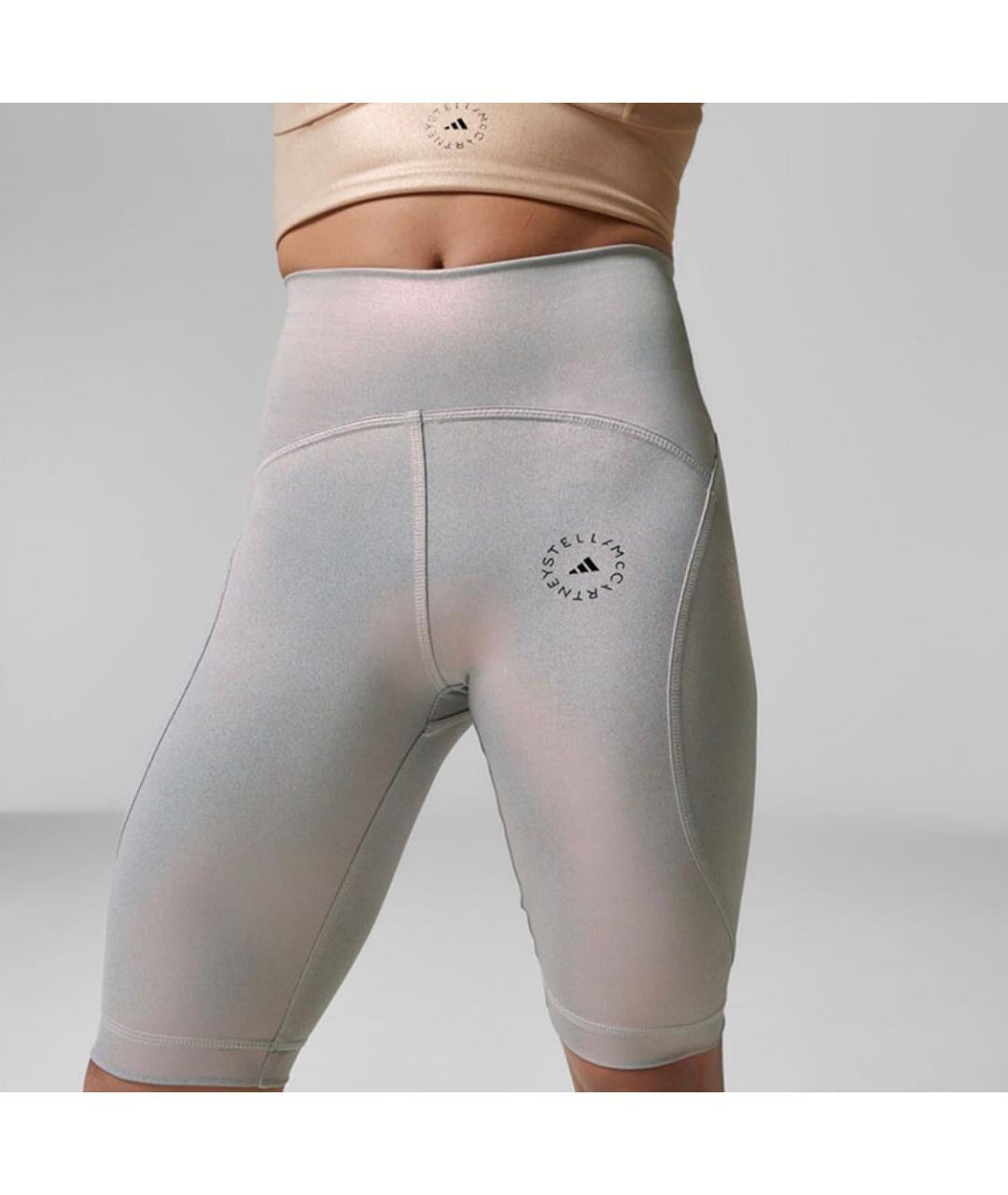 ADIDAS BY STELLA MCCARTNEY Мульти полиэстеровые спортивные брюки и шорты, фото 4