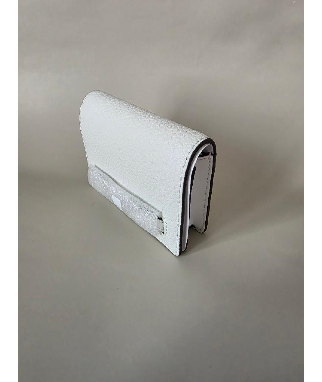 MICHAEL KORS Белый кожаный кошелек, фото 5