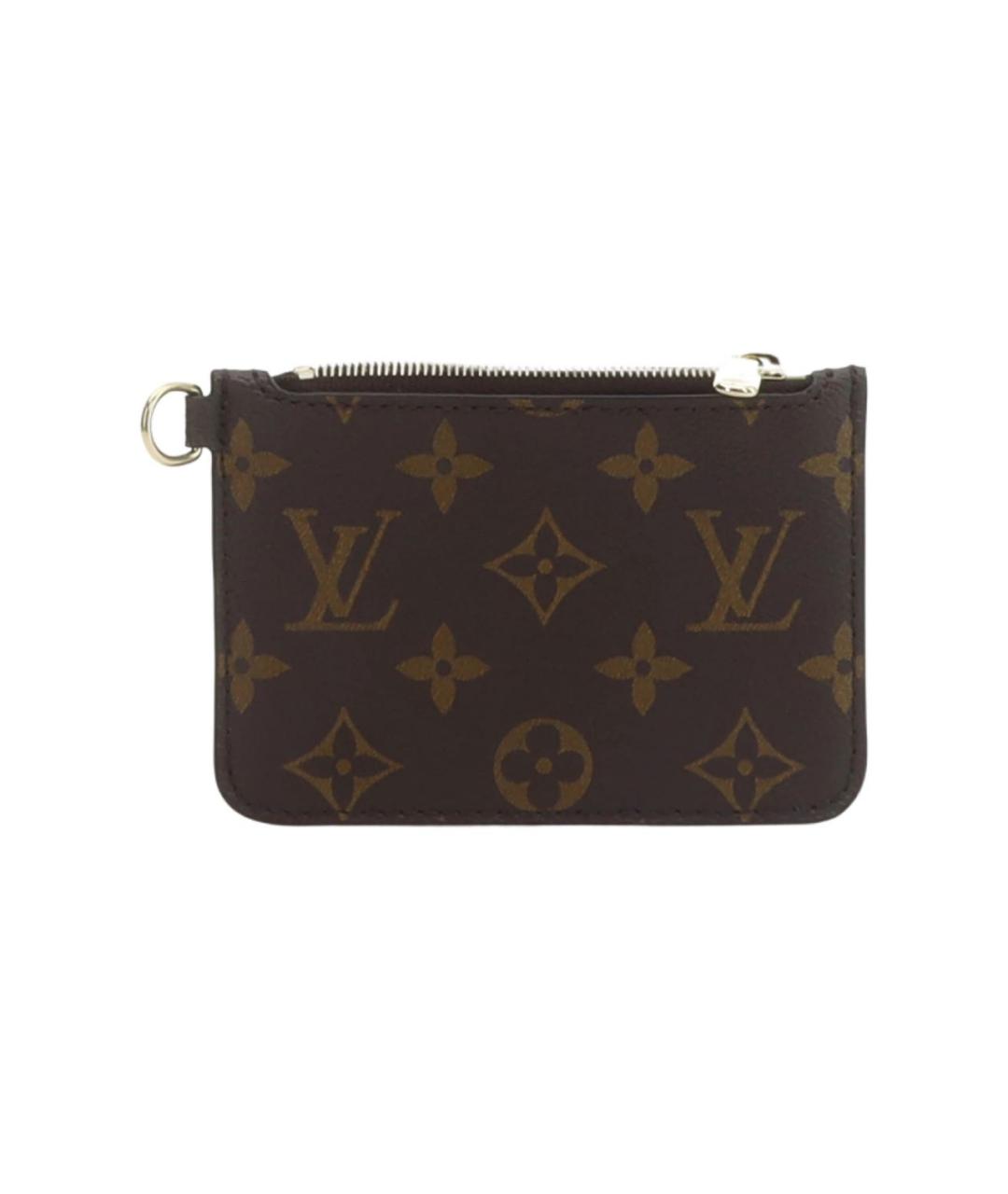 LOUIS VUITTON Коричневый кошелек, фото 1